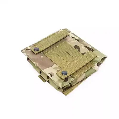  Tactical MOLLE Folding Dump Pouch with Compact Design